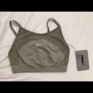 GymShark Flex Strappy Sports Bra - Marl